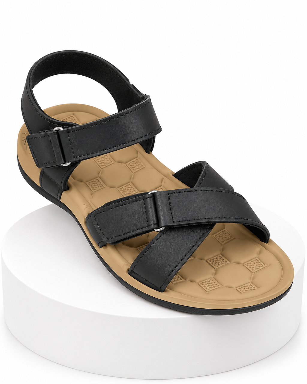 Liora 5601 Siyah Kadın Sandalet