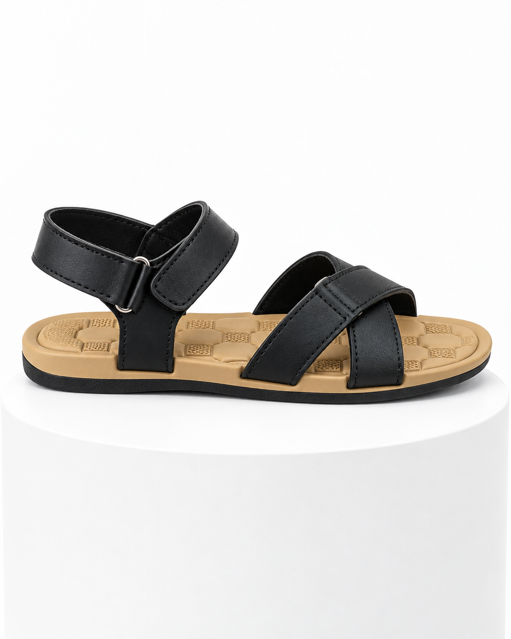 Liora 5601 Siyah Kadın Sandalet