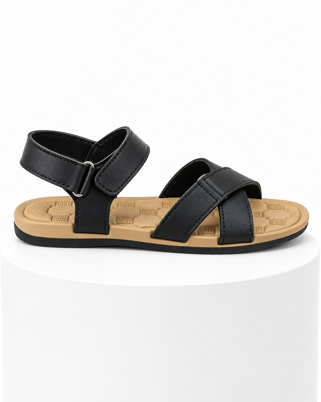 Liora 5601 Siyah Kadın Sandalet