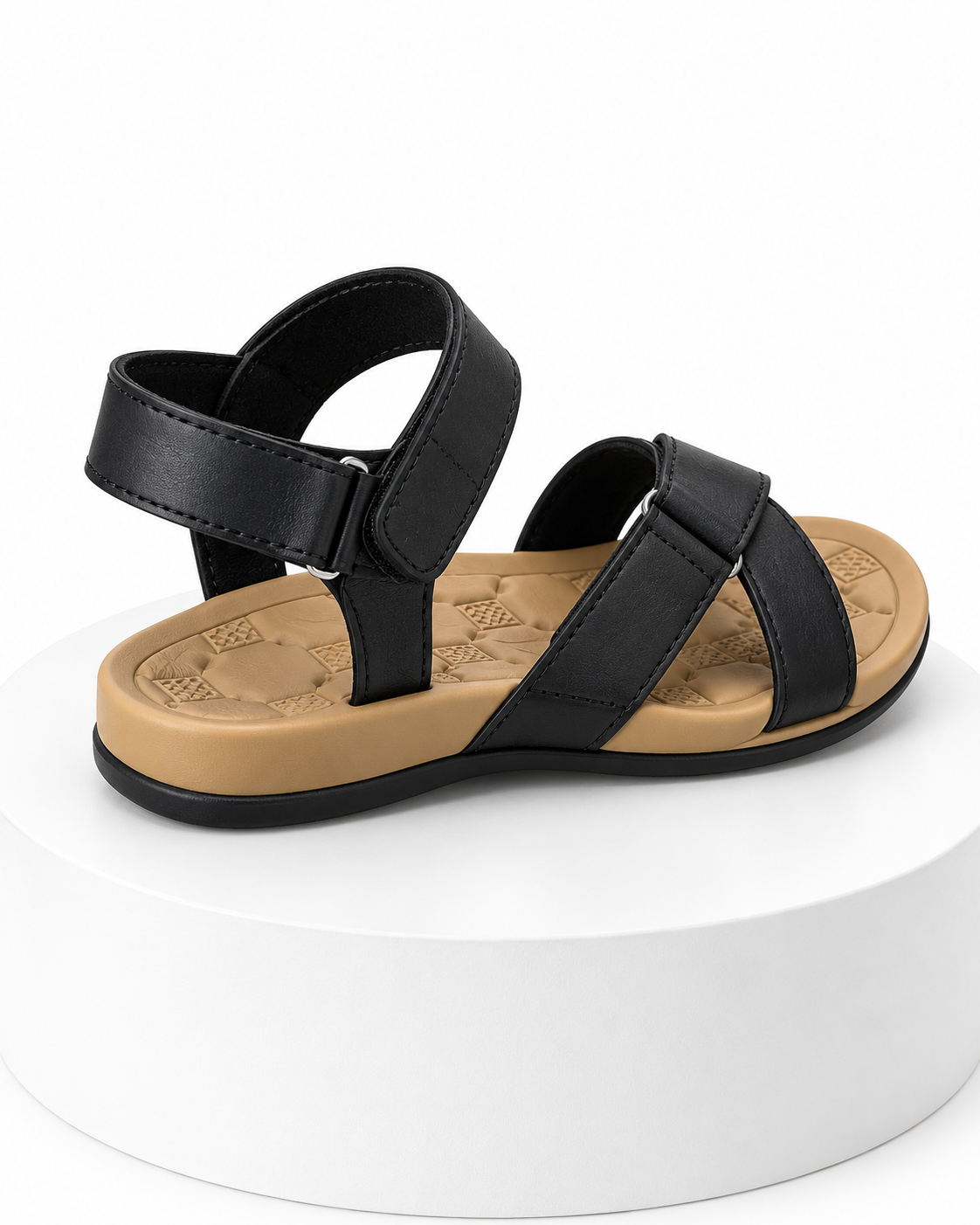Liora 5601 Siyah Kadın Sandalet