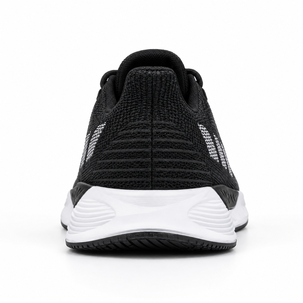Wipper 8011 Unisex Siyah Beyaz Spor Ayakkabı