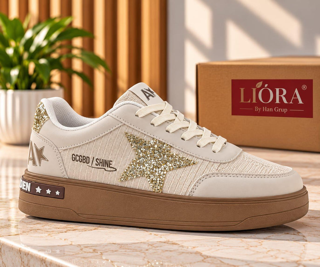 LIORA Taş/Bej Sneaker
