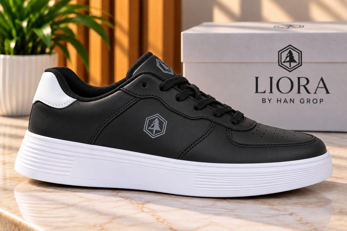 LIORA Siyah-Beyaz Sneaker